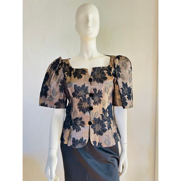 JESSICA Mcclintock Gunne Sax Blouse - Picture 1 of 5